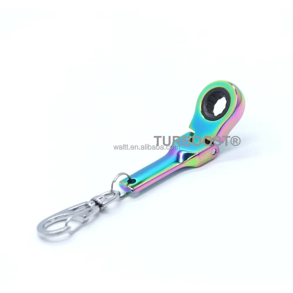 TURBOOST 10Mm Stubby Ratchet Wrench Keychain