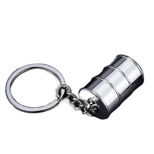 Hot Sale Oil Barrel Keychain Creative Oil Filling Keychain Promotional Gift Keychain