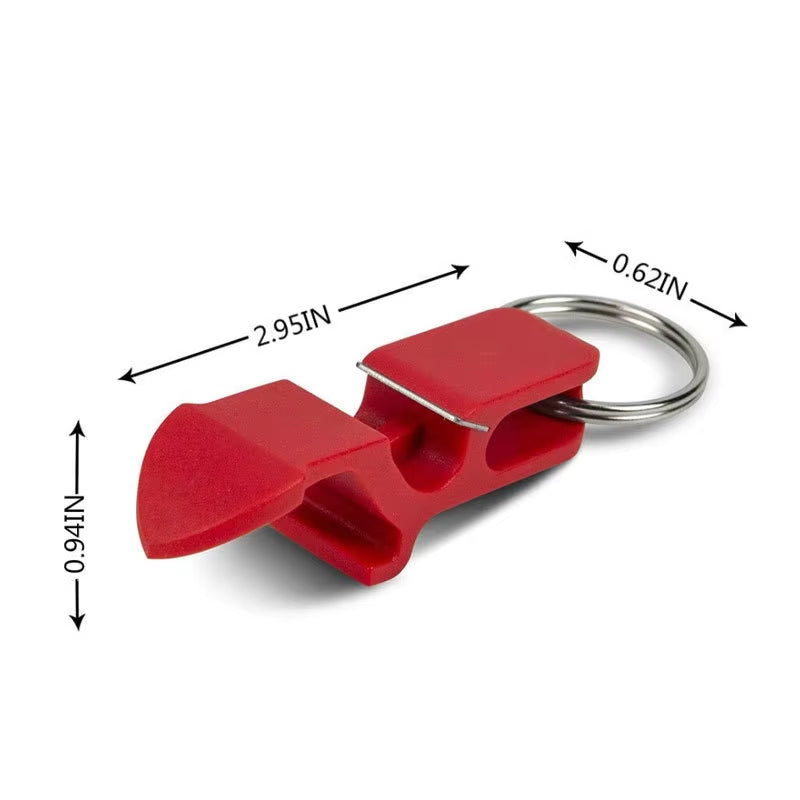 Custom Logo Stainless Steel Eco-Friendly 3 in 1 Keychain Beer Can Bottle Opener Shotgun Tool