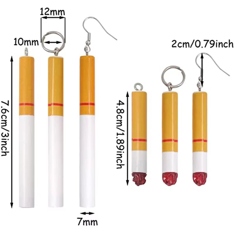 New Mini Cigarette Keychain Accessories Mini Cigarette Keychain Creative Keyring Wholesale Gifts