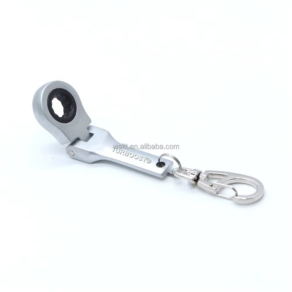 TURBOOST 10Mm Stubby Ratchet Wrench Keychain